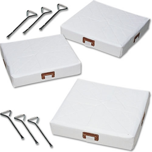 MacGregor Heavy Duty Vinyl Bases - Official 15"x15" (Set of 3)