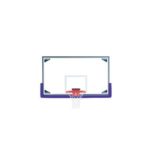 Gared AFRG42 Aluminum Framed Glass Backboard - 42\"x72\"