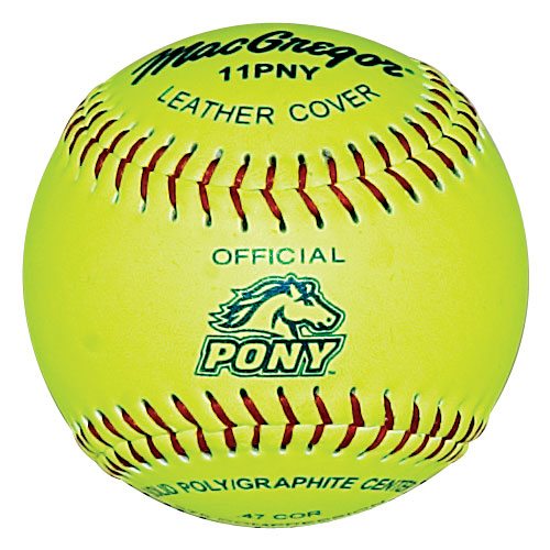 MacGregor Pony 11" Softballs (Dozen)
