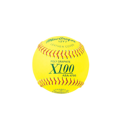 MacGregor 12 in. USA Fast Pitch Softballs (Dozen)