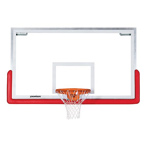Porter Center Strut Glass Backboard-