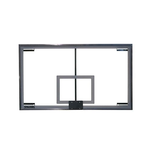 Spalding Superglass&#153; Collegiate CTR STRUT Backboard Package