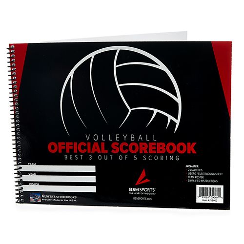 BSN SPORTS Volleyball Scorebook