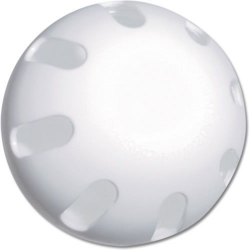 12 in. Plastic Curve Softball