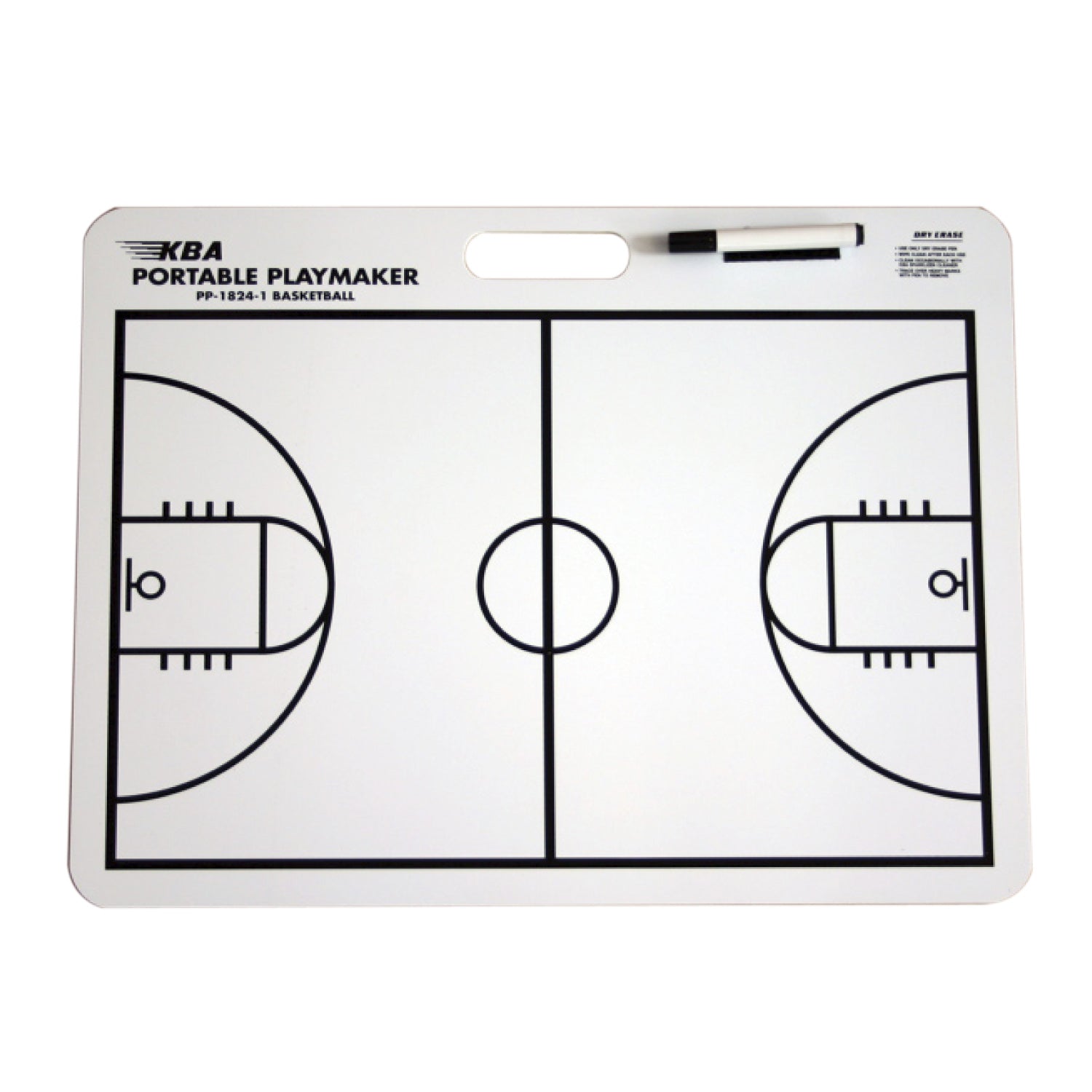 Portable Playmaker Board - 18\"x24\" - Basketball