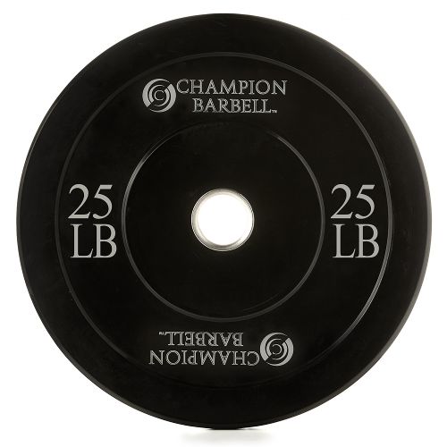 Olympic Rubber Plate Black 25lb
