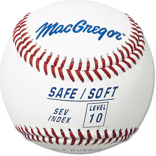 MacGregor Safe/Soft Baseballs- Level 10 (Dozen)