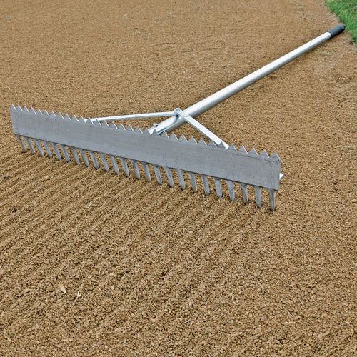 Double Play Infield Rake - 24"