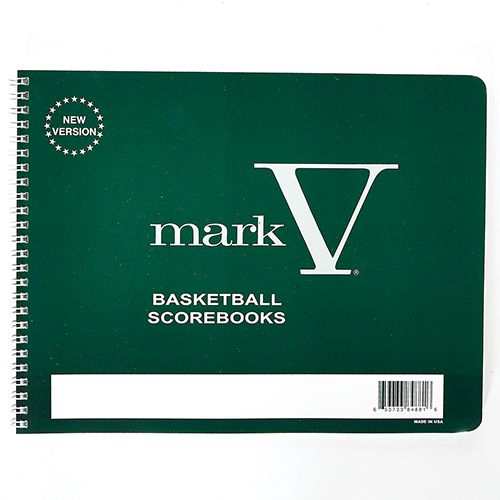 Mark V Basketball Scorebook
