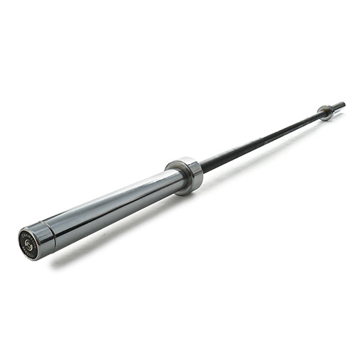 Olympic-Style Bar Black Zinc w/Chrome