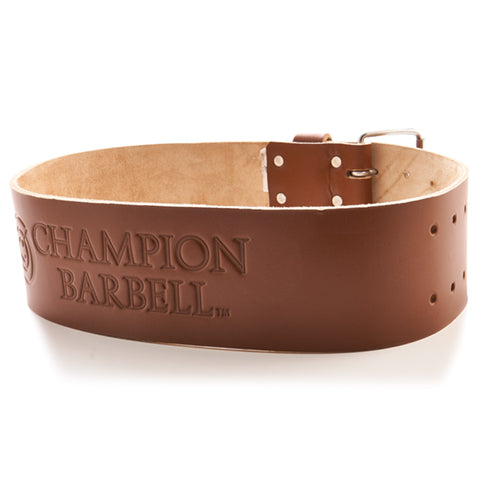 Champion Barbell Cowhide Weight Belt