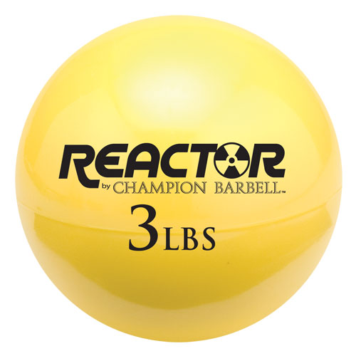Hand Held Fitness Ball (3lb - Yellow)